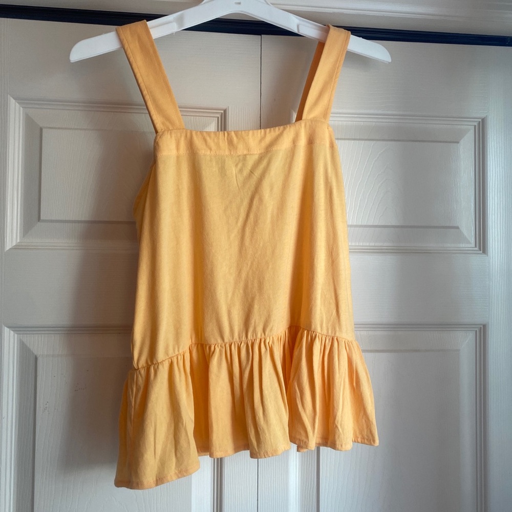 Loft, orange tank top!